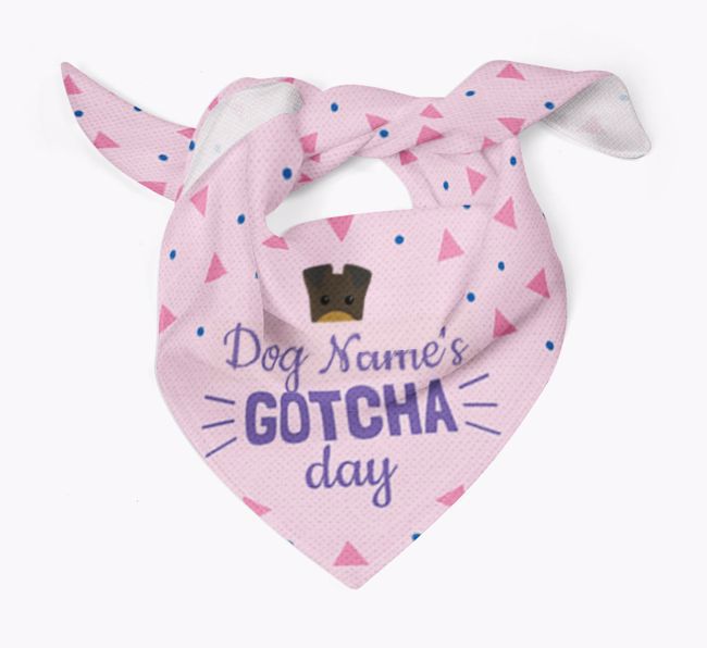 'Gotcha Day' - Personalised {breedFullName} Bandana